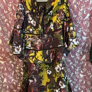 Floral Print Women's Dress